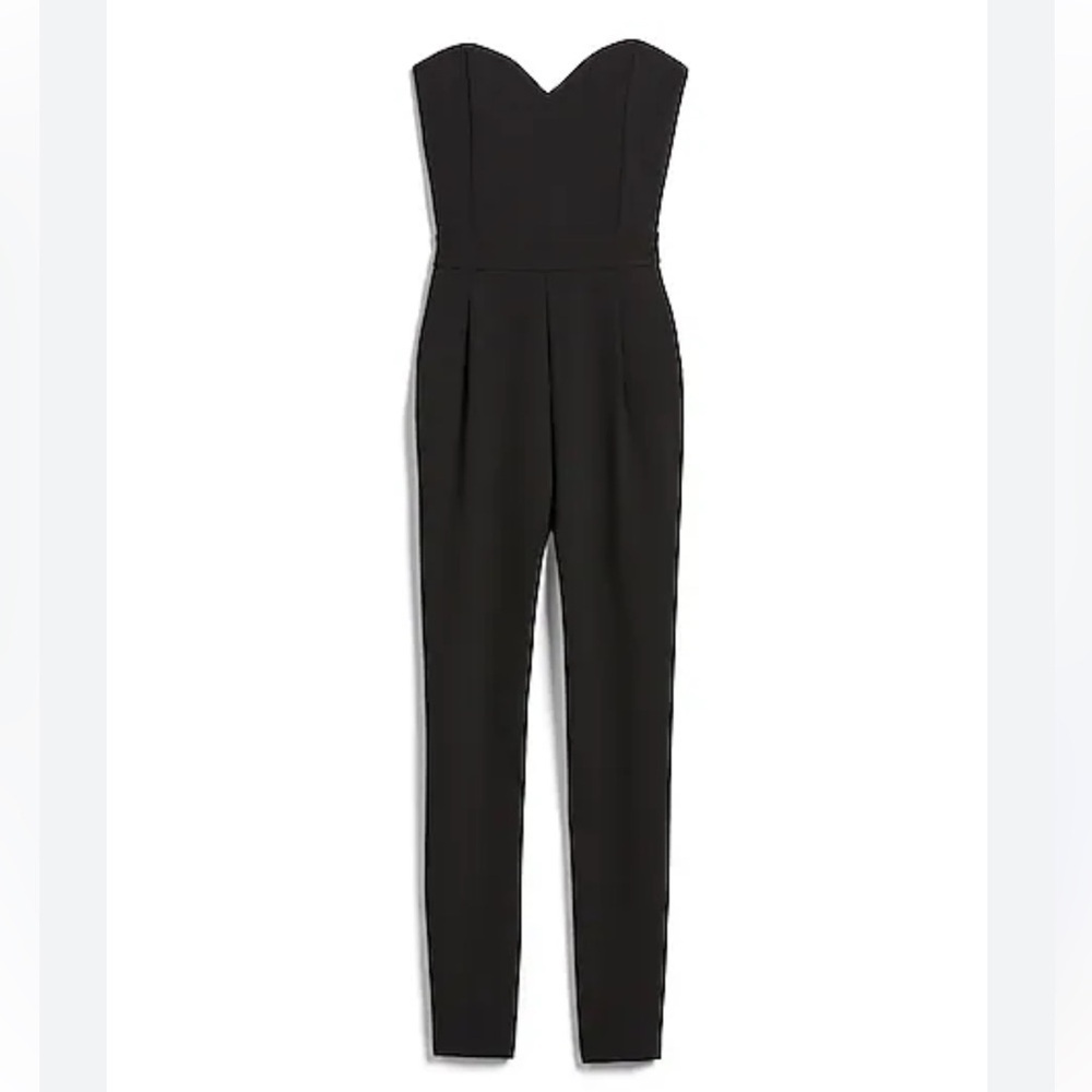 Express Black Strapless Jumpsuit​​​​